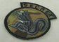 Remiendos del bordado del hilo del algodón para la ropa, insignia militar del emblema