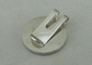 Eco - clip amistoso del casquillo de golf con el diamante artificial, emblema duro del Pin de la broche del hierro