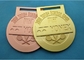 Los premios del bádminton mueren las medallas del molde, medallas brumosas modificadas para requisitos particulares de la cinta del karate del deporte de la galjanoplastia