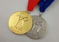 El recuerdo militar del fútbol del premio olímpico del maratón Badges la aleación de encargo del cinc 3D marcial