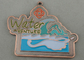 Medalla del esmalte del OEM con el cobrizado antiguo para la empresa del agua