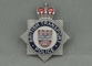 El recuerdo de la policía del transporte de británicos Badges el latón sellado con el esmalte duro de imitación