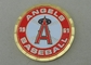 El béisbol de los ángeles personalizó las monedas para la colección, 4,0 milímetros de grueso