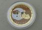 Monedas personalizadas metal con el ODM trasero del OEM de encargo del logotipo, del plano o del doble