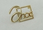 A presión la placa de oro de encargo 3D del Pin de la solapa del esmalte de la fundición como regalo promocional