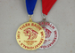 Las medallas duras selladas latón del karate del esmalte, natación modificada para requisitos particulares conceden las medallas del Taekwondo