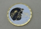 Los Seattle Seahawks personalizaron monedas por el latón sellado con el borde y la caja de la cuerda 1,75 pulgadas