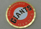 Mueren las monedas personalizadas los San Francisco Giants pegadas 2,0 pulgadas y el chapado en oro