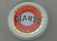 Mueren las monedas personalizadas los San Francisco Giants pegadas 2,0 pulgadas y el chapado en oro