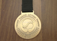 Cubra con cinc las medallas de cobre amarillo de la cinta de los deportes de la aleación para los recuerdos/honor/premio