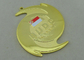 3D mueren las medallas del molde para la academia de Budo/la aleación del cinc con el chapado en oro
