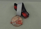 Las medallas de la cinta del karate, aleación del cinc a presión fundición con el cobrizado del esmalte y de la antigüedad