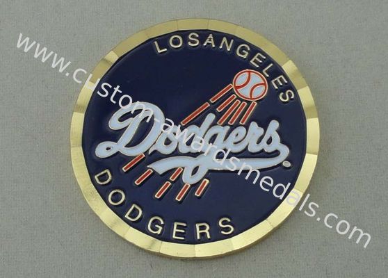 Monedas personalizadas por el latón sellado con el borde del corte del diamante y el embalaje de la caja
