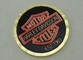 El corte de cobre amarillo de Diamont personalizó la serigrafía de las monedas/la impresión en offset para Harley-Davidson