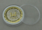 monedas personalizadas 3D para la libertad que aguanta de operación con el chapado del níquel y en oro