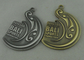 Los deportes de los lados 3D Bali del doble mueren las medallas del molde, latón antiguo y la galjanoplastia de plata de la antigüedad