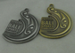 Los deportes de los lados 3D Bali del doble mueren las medallas del molde, latón antiguo y la galjanoplastia de plata de la antigüedad