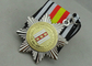 Dos tonos que platean las medallas de la cinta para los militares de Rusia, aleación del cinc 3D con el esmalte suave