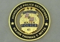 El esmalte suave personalizó al Departamento de Policía de Honolulu de las monedas, moneda de la aleación del cinc del chapado en oro 3D 2,5 pulgadas