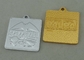 La aleación del cinc del oro 3D muere las medallas del molde a presión fundición y texturiza hecho